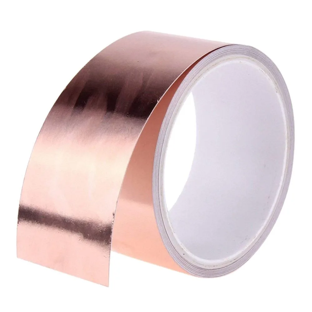 Double Guide Pure Copper Double sided Foil Tape Conductive Masking Tape
