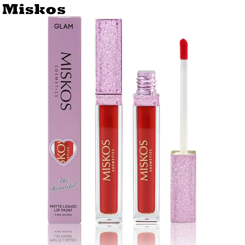 Makeup Glitter Lip Gloss Long Lasting Waterproof Matte Lipstick