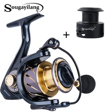 Sougayilang 13+ 1BB рыболовная Катушка 5,1: 1/5,5: 1 спиннинговые Катушки левая/правая сменная ручка металлическая карповая Рыболовная Снасть