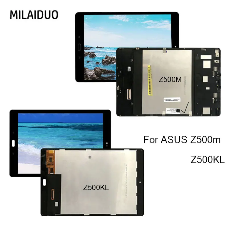 

LCD Display For Asus ZenPad 3S 10 Z500M Z500KL ZT500KL P001 P027 Touch Screen Digitizer Assembly Replacement Black with/No Frame