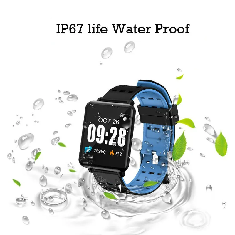 

Smart wristband Fitness Activity Tracker Watch Waterproof with Sleep Monitor Smart Bracelet Sport Pedometer Fitness Armbands Hot