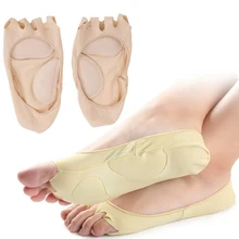 Взрывные носки-башмачки с пятью пальцами износостойкие носки-башмачки с открытым носком Нескользящие впитывающие пот невидимые женские тонкие носки