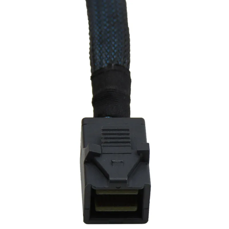 SFF-8643 SFF 8643-4 SATA fan out cable, 8643 Host to 4 SATA target 1m