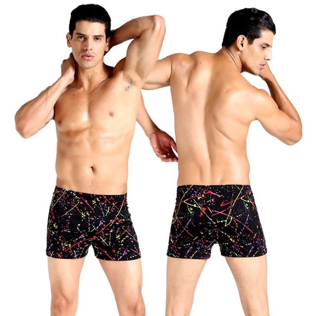 Cheap New Arrival Men's Print Pattern Swim Trunks 9 Colors Elastic Waist Swimwear Spa Bathing Suit Large Size Trunks High Quality Cheap New Arrival Men's Print Pattern Swim Trunks 9 Colors Elastic Waist Swimwear Spa Bathing Suit Large Size Trunks High Quality