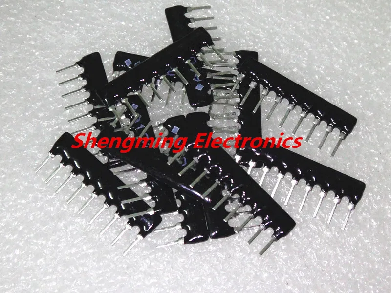 

200PCS 9Pin Resistor Network Array A09-102 1K A102J 2.54MM Pin SIP-9
