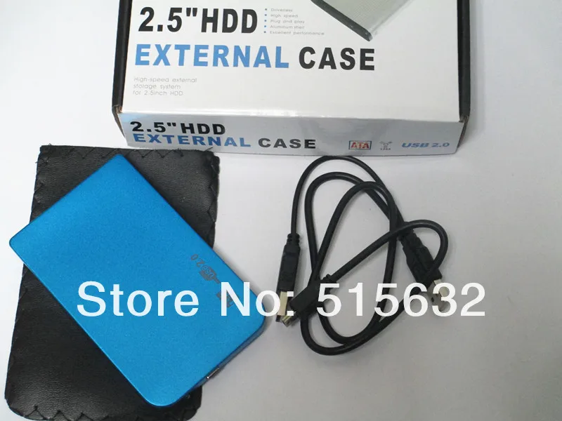 Новый черный корпус/чехол для жесткого диска USB 2 0 5 &quotSATA 3 цвета|hard disk drive hdd|sata hard