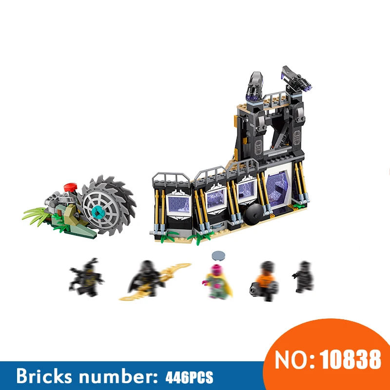 

NEW 10838 super hero Models building toy Corvus Glaive Thresher Attack Building Blocks Compatible with 76103 toys for Children