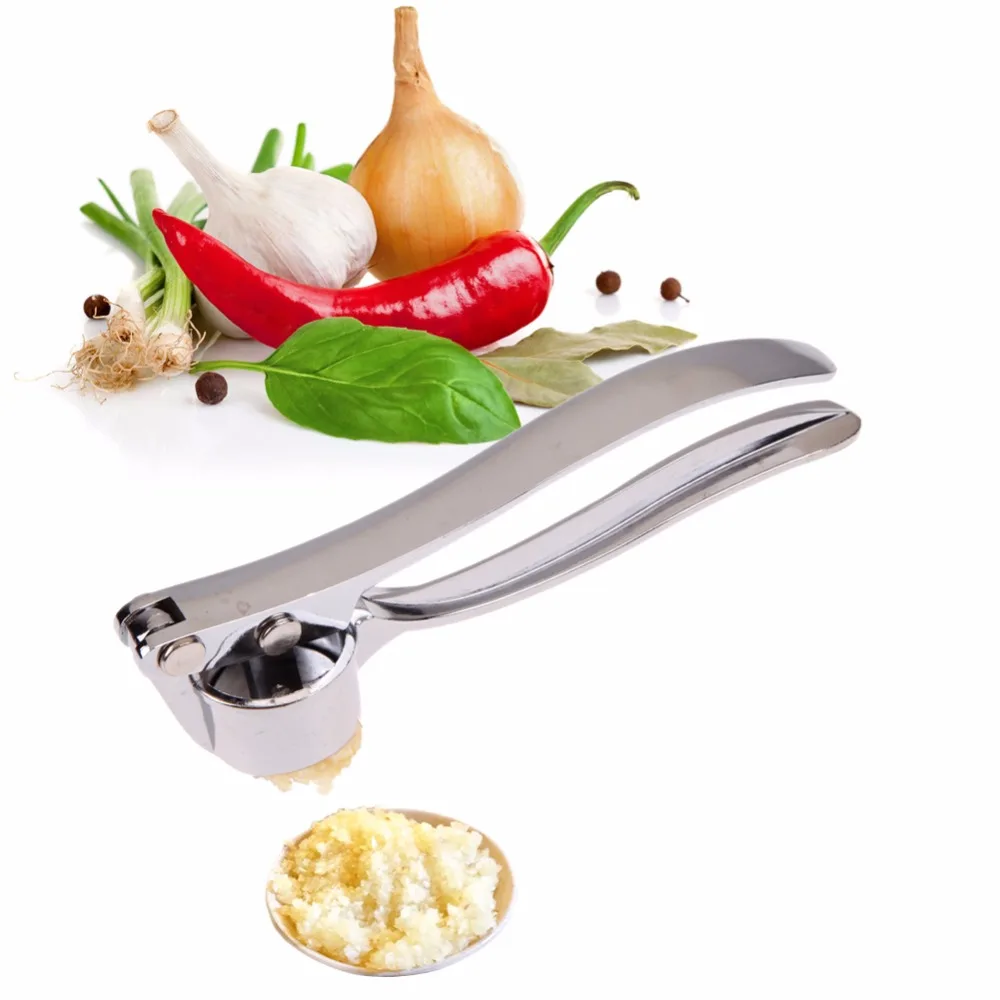 

Stainless Steel Garlic Presses Alloy Garlic Presses Squeeze Tool Fruit & Vegetable Tools Cooking kitchen accessories