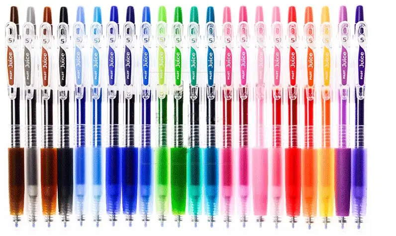 

Pilot Juice Color Gel Pen 0.5 mm 0.38 mm LJU-10EF Japan