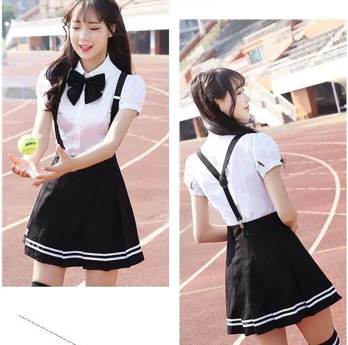2018 летняя школьная форма комплект студент галстук для костюма костюм моряка Настольный костюм Японский Школьная форма для девочек с
