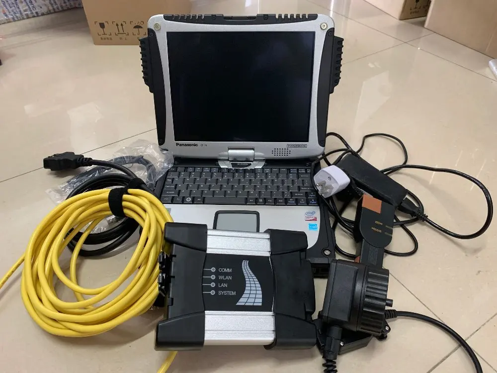  VAS 5054A Bluetooth code reader Scanner und für bmw icom nächste mit software expert modus 1tb ssd 
