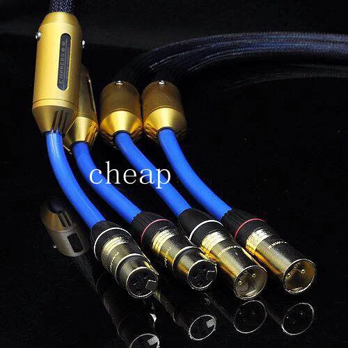 US $207.00 Free Shipping HighEnd Pure Silver Balanced Interconnect XLRXLR Audio Cable