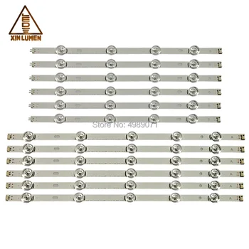 

XINLUMEN LED backlight bar 100%NEW 8pcs/set LED Backlight Strip for LG 47 inch TV innotek DRT 3.0 LG47l TV Backlight Bar Stirpes