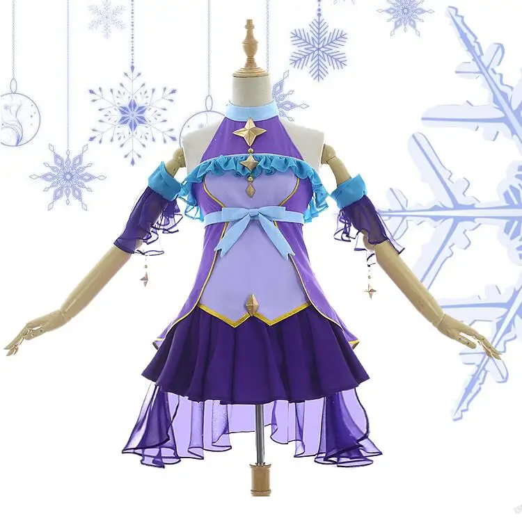 VOCALOID Megurine Luka Snow Luka Cosplay Costume Halloween Uniform