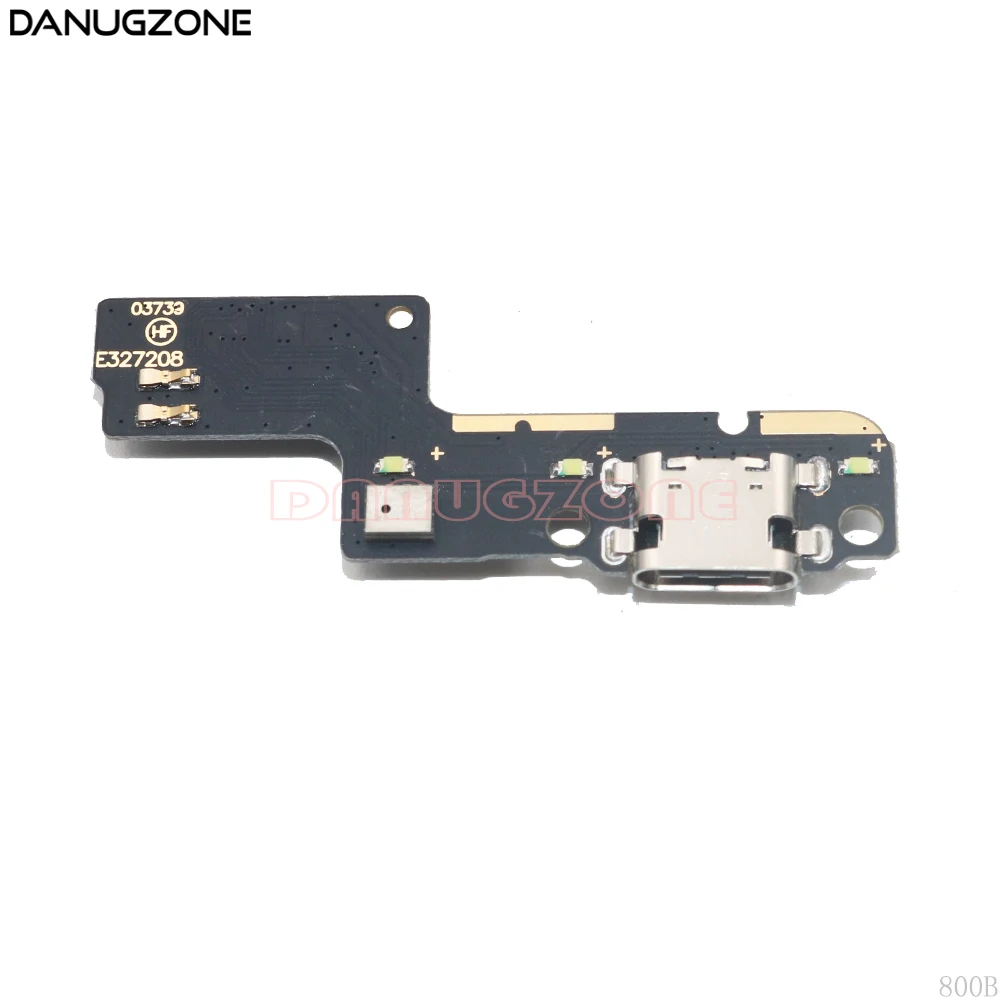 

USB Charging Port Dock Plug Socket Jack Connector Charge Board With Microphone Flex Cable For ZTE V7 MAX V7Max