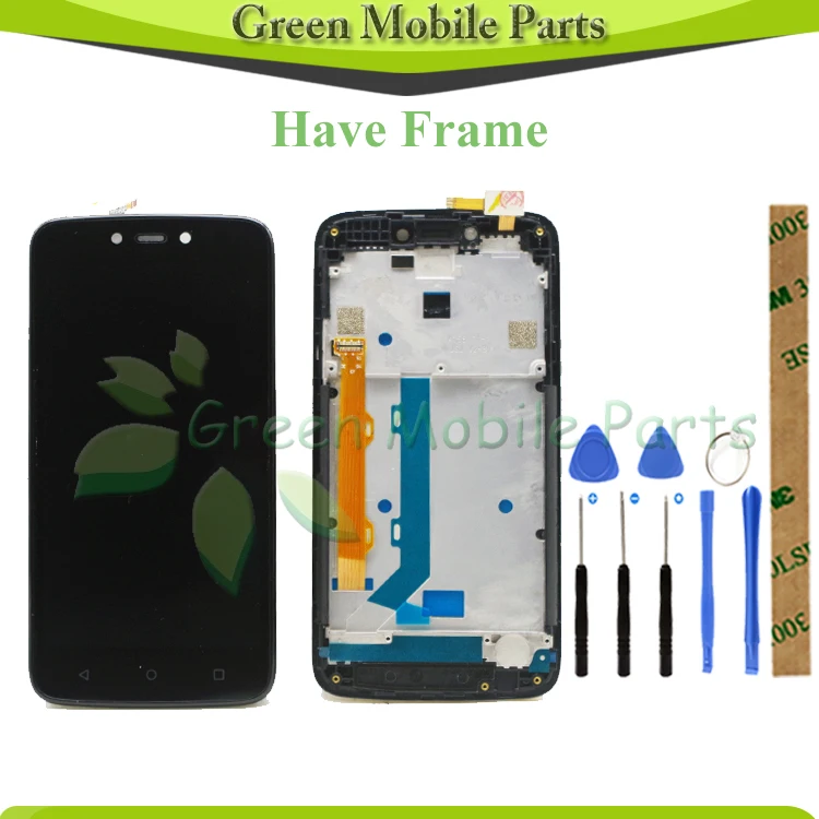 Скидка ЖК дисплей для Motorola Moto C Plus CPlus XT1721 XT1722 XT1723 XT1724 ЖК дисплей сенсорный экран Замена