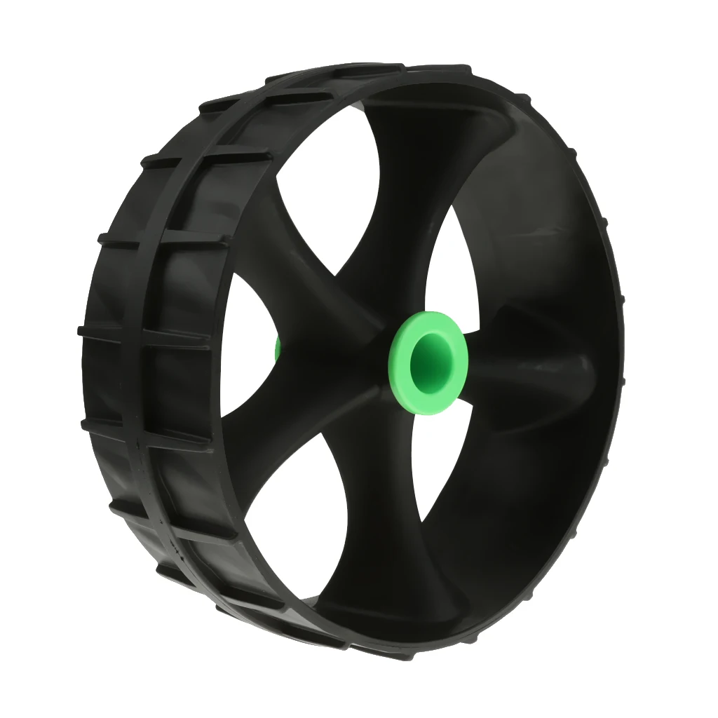 Kayak Wheel with TPE Surface Boat Canoe Carrier Dolly Trailer Trolley Cart Replacement Tire Boat Surfing Accessory Bearing 250KG