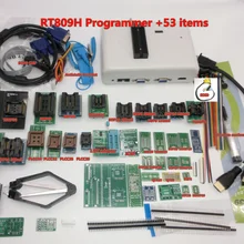 RT809H памяти на носителе EMMC-программирование Nand Flash+ 55 предметы с BGA48 BGA63 BGA64 BGA169 адаптер RT809H Встраиваемая мультимедийная карта памяти Nand флэш-накопитель TSOP48