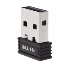 USB 2,0 150 Мбит/с 11n 2,4 ГГц Wifi Интернет Dongle Nano беспроводной N адаптер поддерживает Windows, Mac OS, Linux-Realtek 8188CU чипсет