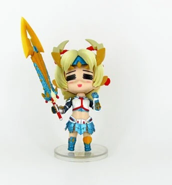 

5pcs/lot Anime Games Cute Version Monster Hunter Model Toy Doll PVC Action Figure Collection Model Toy OF085