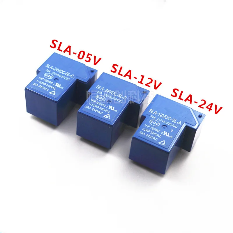 2pcs/lot Power Relay SLA-05VDC-SL-C SLA-12VDC-SL-C SLA-24VDC-SL-C 5V 12V 24V 6Pin PCB 30A New Original | Обустройство дома