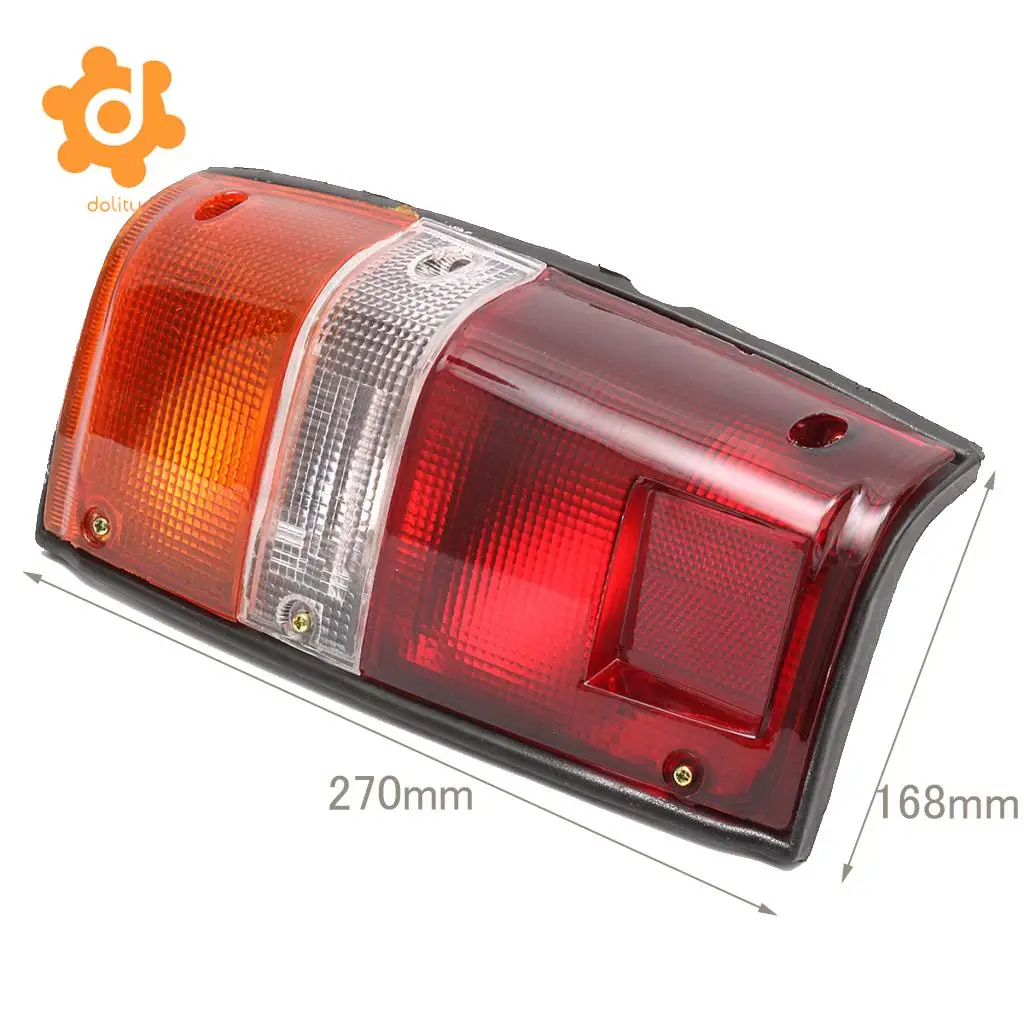 dolity 2 Pieces Pickup Tail Light Rear Lamp For Toyota Mk3 LN RN YN 2 4WD 89-94 