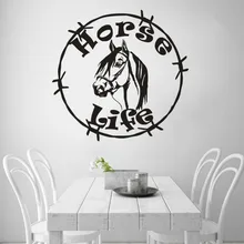 Horse Life Vinyl Wall Decal Horse Head Wall Sticker Home Living Room Decor Animals Logo Wall Window Poster Vinyl Wall Art AY1671 Horse Life Vinyl Wall Decal Horse Head Wall Sticker Home Living Room Decor Animals Logo Wall Window Poster Vinyl Wall Art AY1671