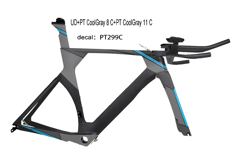 

2018 WINICE New FULL Carbon TT Road Bike Frameset Di2 Race Bike Frame Aero 700C Time Trial bicycle UD Matt FM068