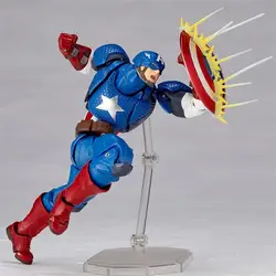 Marvel Мстители 3 Бесконечная война Мстители комиксов Капитан Америка фигура ПВХ Коллекция игрушки 17 см