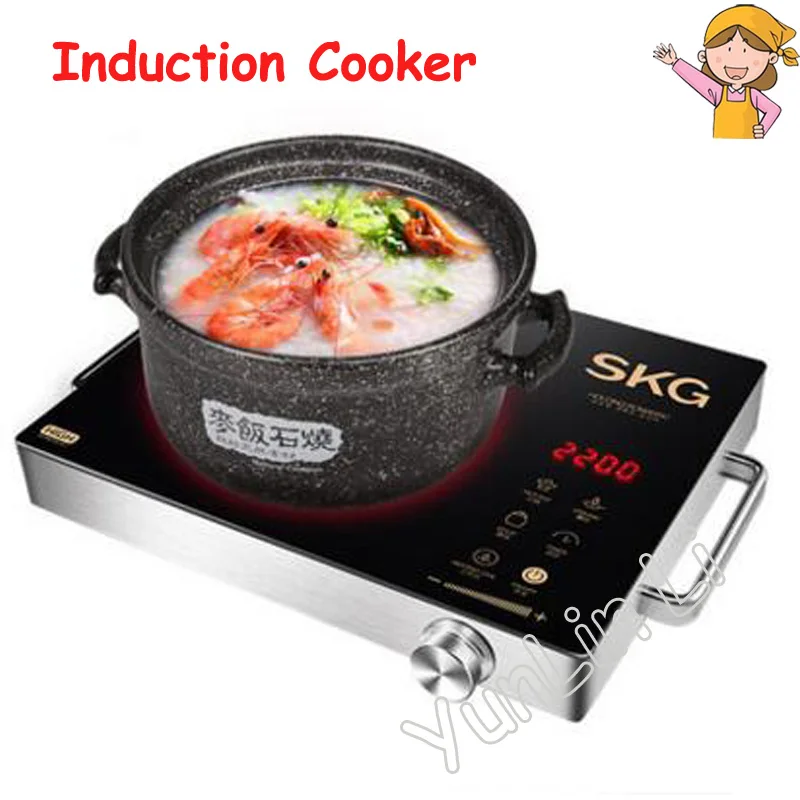 Induction Cooker Electric Cooker Cooking Tea Stove Domestic Smart Induction Cooker Light Wave Oven Desktop Stir-Fried SKG1601
Induction Cooker Electric Cooker Cooking Tea Stove Domestic Smart Induction Cooker Light Wave Oven Desktop Stir-Fried SKG1601