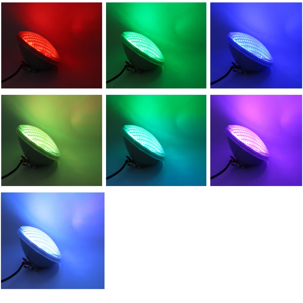 36 Вт 45 54 RGB проектор PAR56 Piscina Бассейн светильник AC12V подводный для пруда теплый