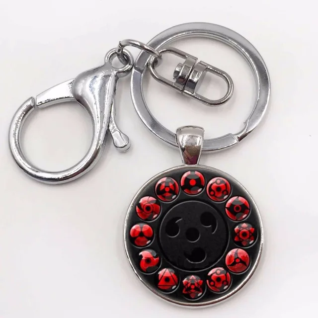 Naruto Red Eye Ball Pendant Necklace