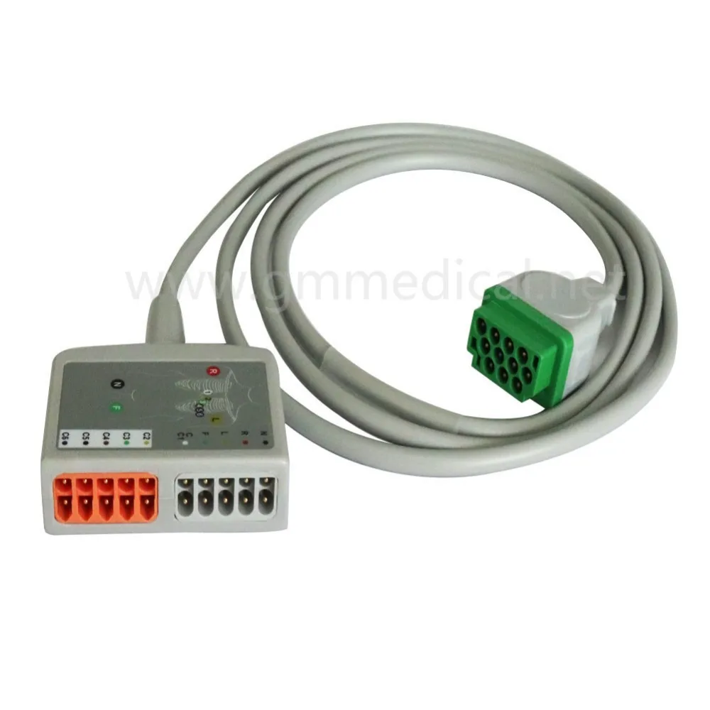 Совместим с GE Eagle Solar Dash Tram OEM 416035 001 многоканальный 12 свинцовый стандартный кабель