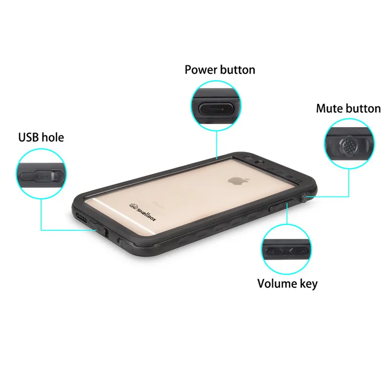waterproof for iPhone 6 7 8 Plus (13)
