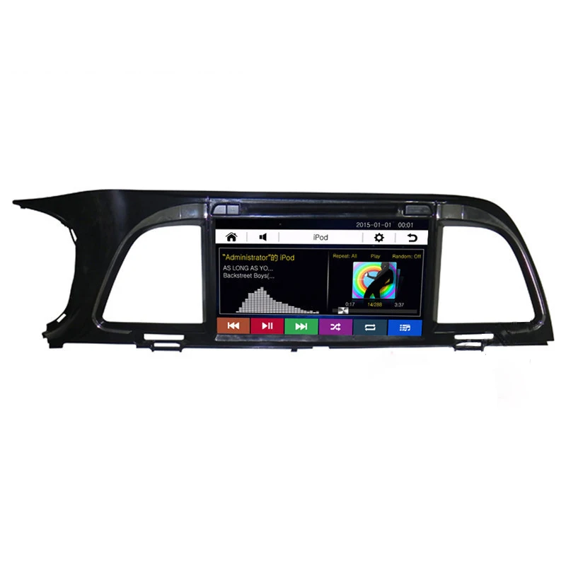 Best 8" in-dash Car DVD player with GPS navigation BT/TV USB SD,audio Radio stereo,car multimedia headunit for KIA K4 2014 2015 2016 5