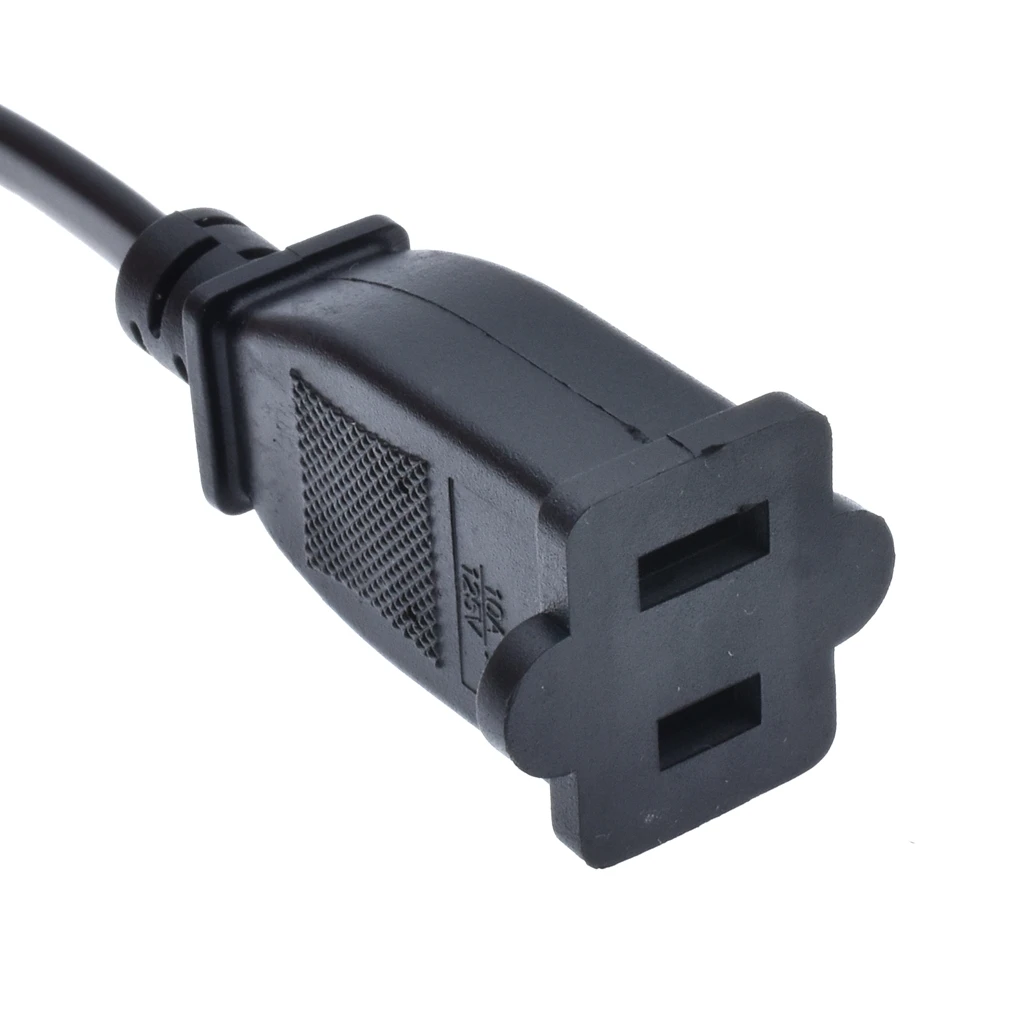 IEC 320 C14 к Nema 1 15R удлинитель для PDU/UPS папа нам 2pin плоский розетка адаптер питания