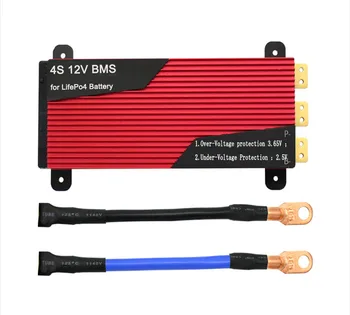 

BMS 4S 12V LiFePo4 BMS 100A 120A 150A 200A 300A400A with balance of 3.2V LiFePO4 batteries 12V connected in 4 series