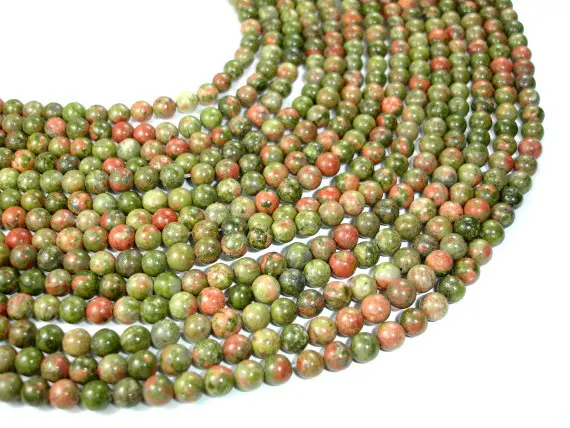 Natural Seven Colors Stones Gemstone Round Beads 15.5'' Strand 4mm 6mm 8mm 10mm 