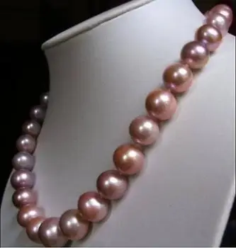 

classicAAA 11-12mm south sea round white pearl necklace19"