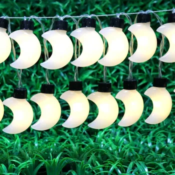 

Moon light string Remote control waterproof battery box 2 M 20 light belt remote control warm white holiday led light