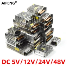 AIFENG Lighting Transformers DC 5V 12 V 24V 48V Power Supply dc12v 1A 2A 3A 4A 5A 6A 8A 10A 15A 20A 30A LED Driver Power Adapter