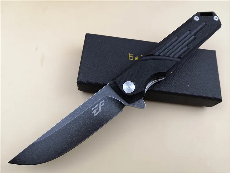 Eafengrow EF72 FOLDING POCKET EDC knife ball bearing D2 camping knife (2)