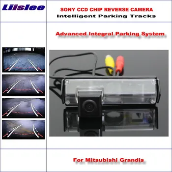 

Car Backup Reverse Rear Camera For Mitsubishi Grandis / Space Wagon Vehicle Camera Intelligent Parking Dynamic Trajectory