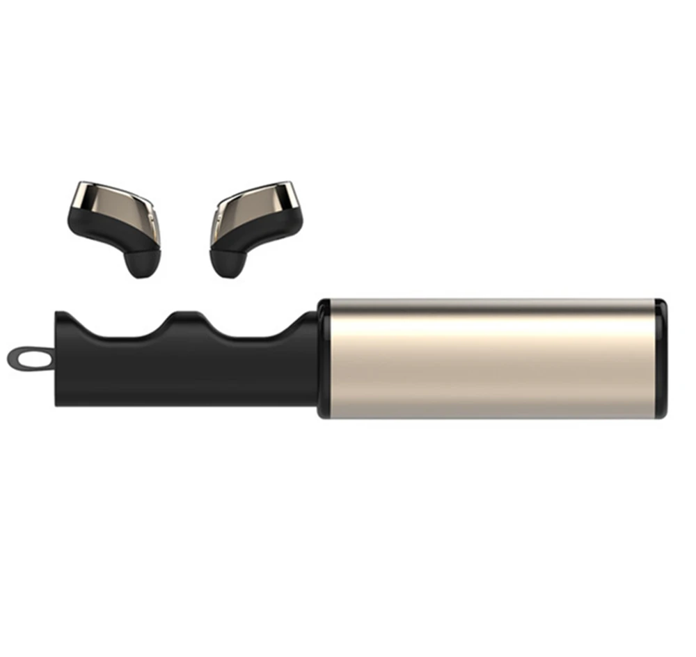 Goede Mode TWS K8 Stealth Mini Draadloze Tweeling Bluetooth Oortelefoon True In Ear Oordopjes Met Opladen Batterij voor iPhone Android