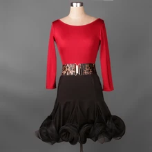 Латинский Танцевальный костюм сексуальная спандекс со стразами латинские танцы Конкурс платье для леди латинские танцы платья S-XXXL