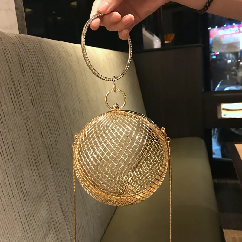 gold sphere bag