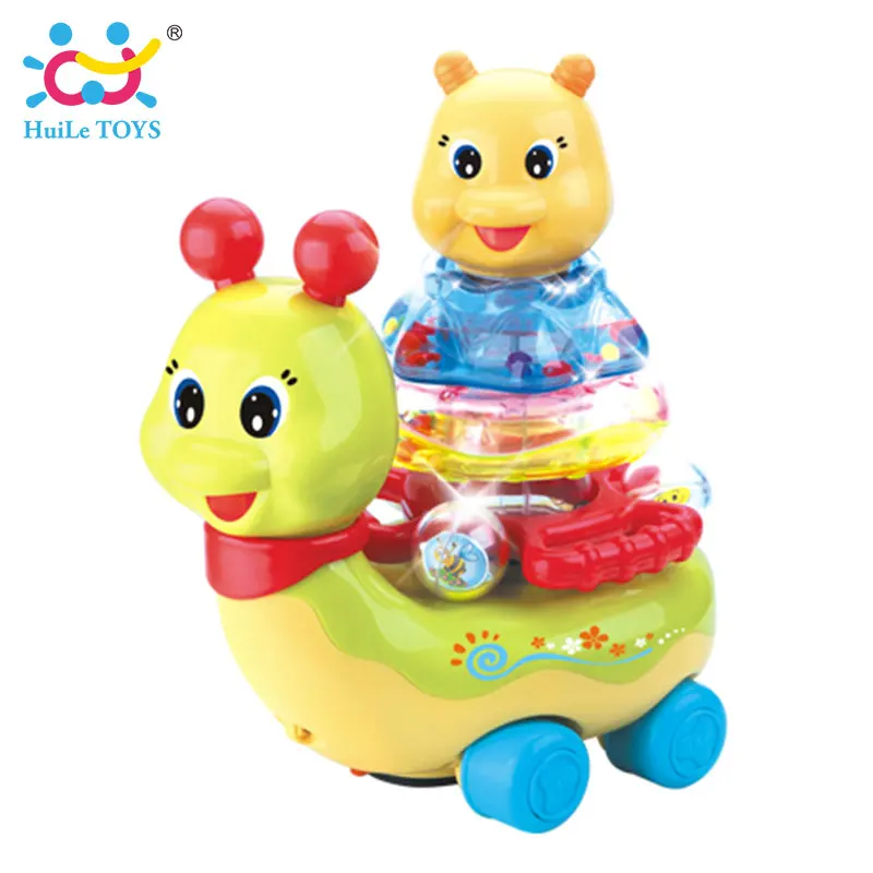 

Baby Electric Toy Flashing Snail with Music/Light/Universal Baby Rattles Educational Toys for Children Kids Birthday Gifts