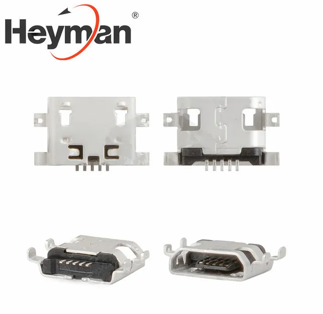 Зарядный разъем Heyman для Fly Flylife Connect 10 1 3G 2 7 85 3 (5 pin riginal micro USB type B)|Шлейфы мобильных