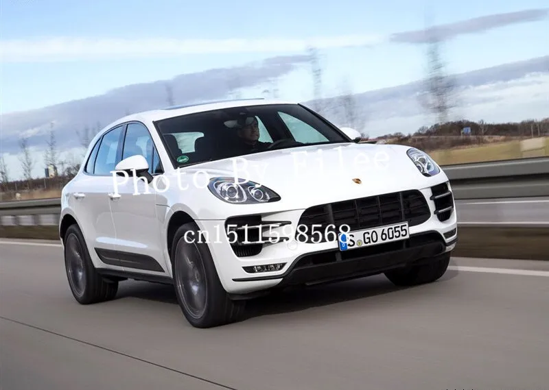 Высокое качество для Macan Turbo из нержавеющей стали противоскользящая пластина бампер доска Nerf бар