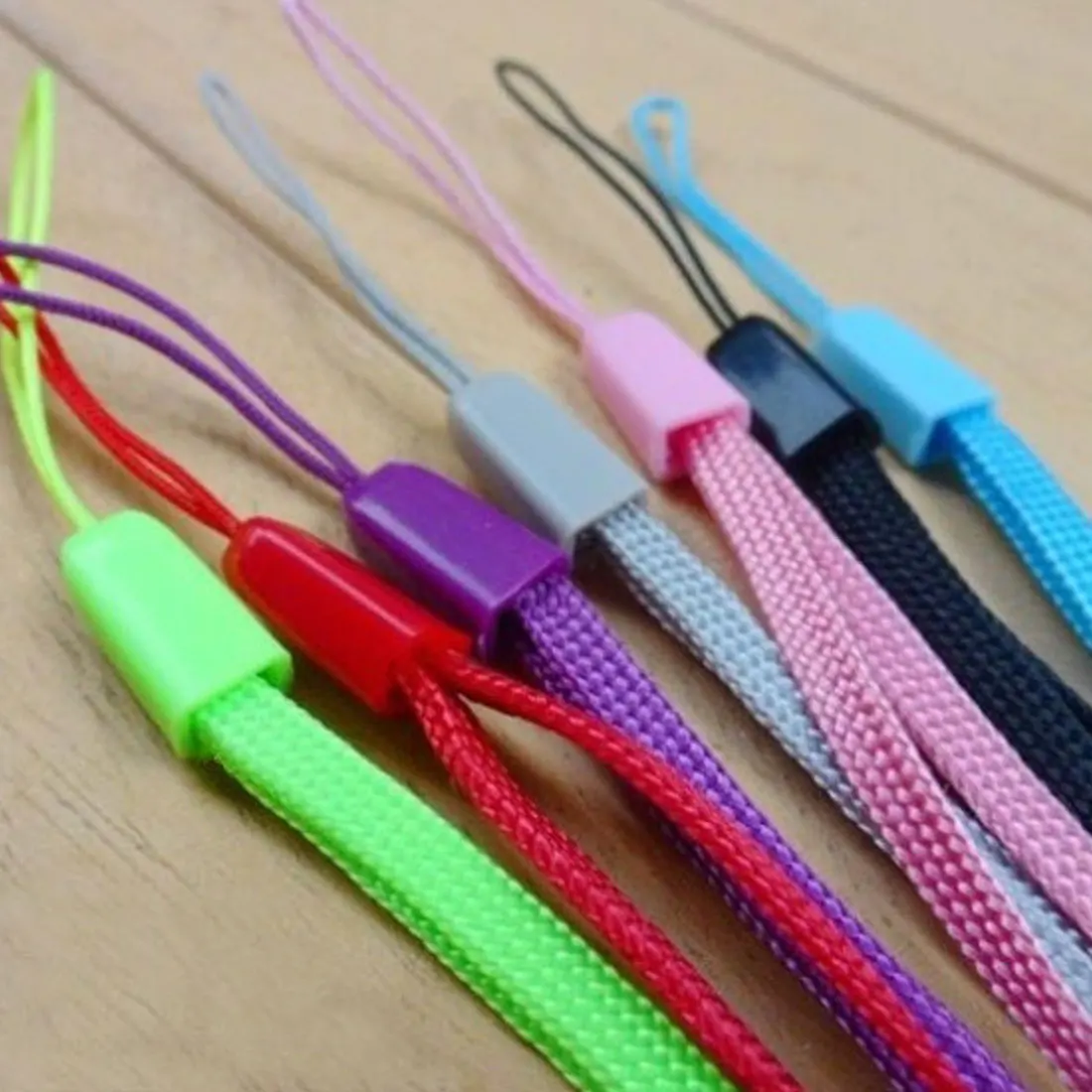 10pcs Color Random Neck Strap Lanyards for keys ID Card Gym Mobile